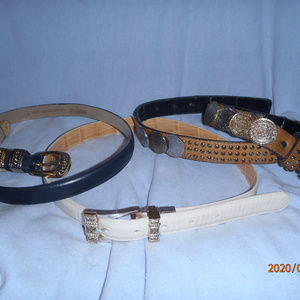 3 piece ladies belt set